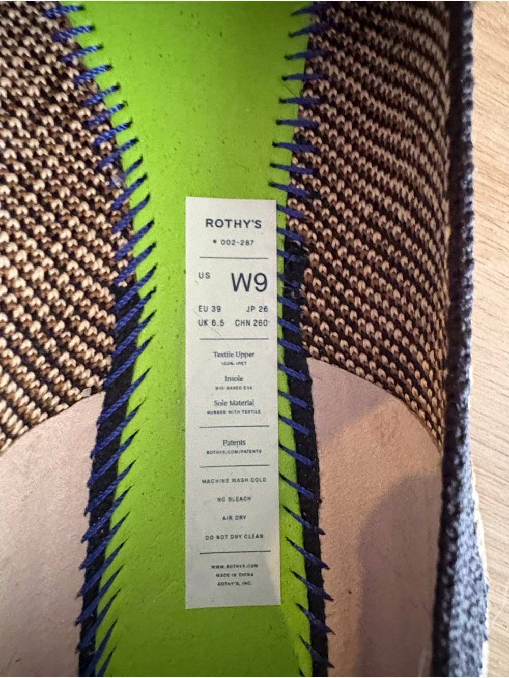 EUC Rothy’s flats- Size 9 - Picture 6 of 6